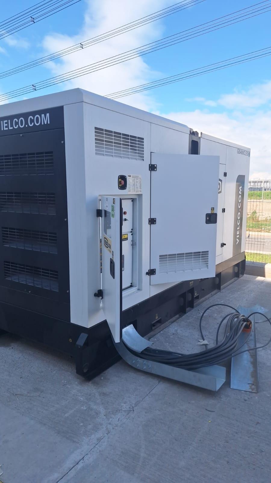 Grupo electrógeno instalado por Genelect